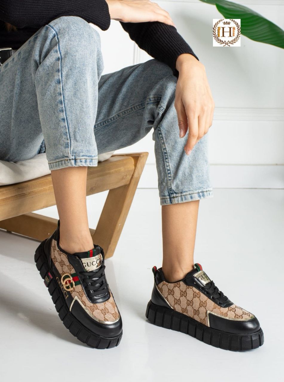 GG high soled shoes