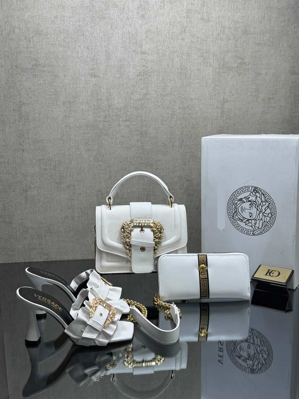 varsaca new heel shoe bag set