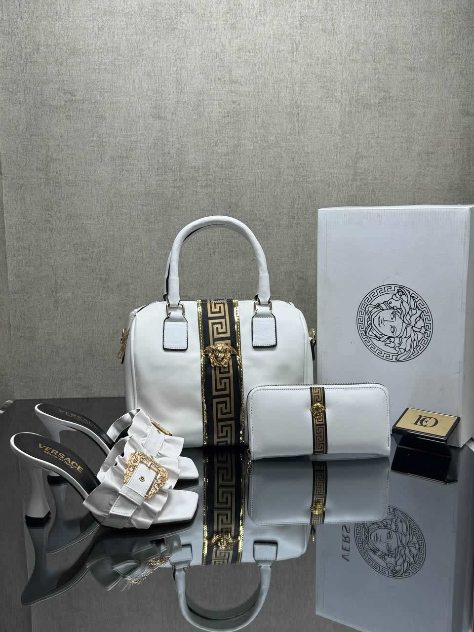 varsaca new heel shoe bag set