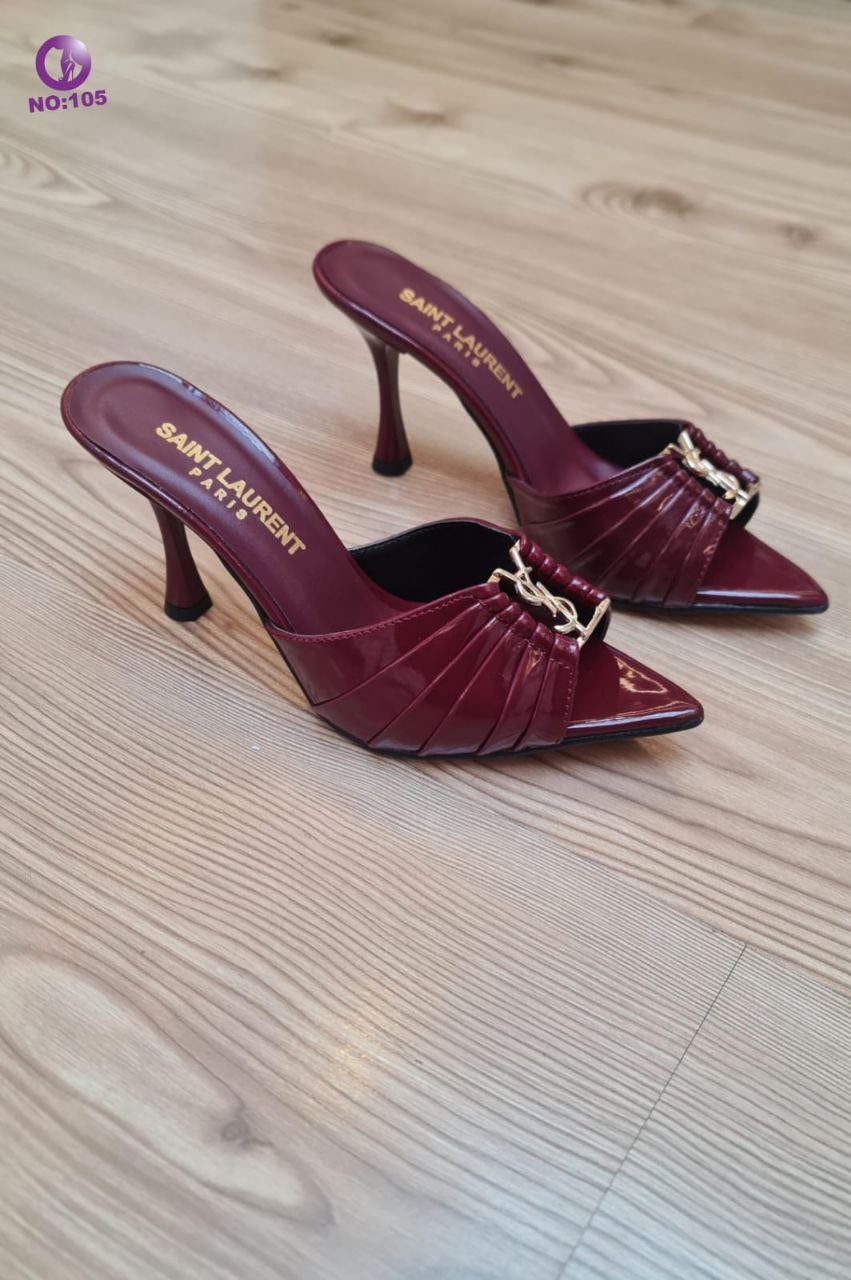 new ysl high heels shoes