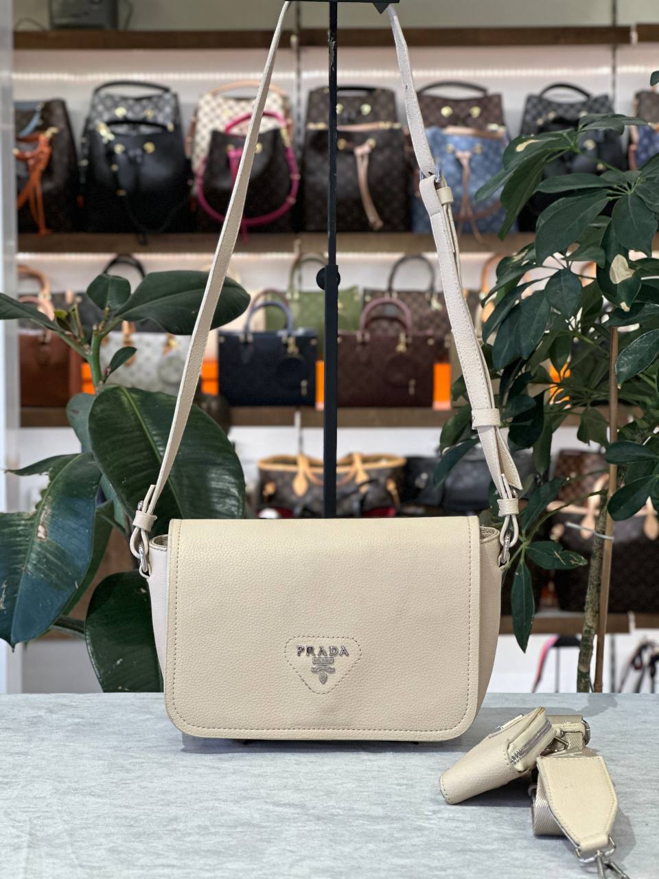 prad new shoulder bag