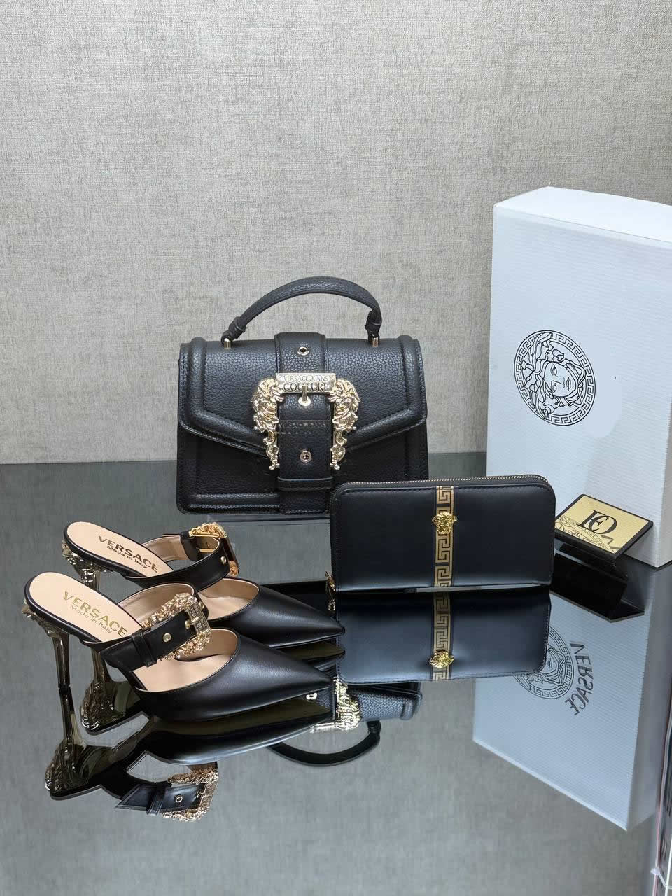 new season pointed heels shoes bag sets