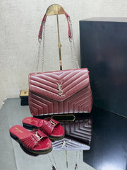 YSL new women slippers sets
