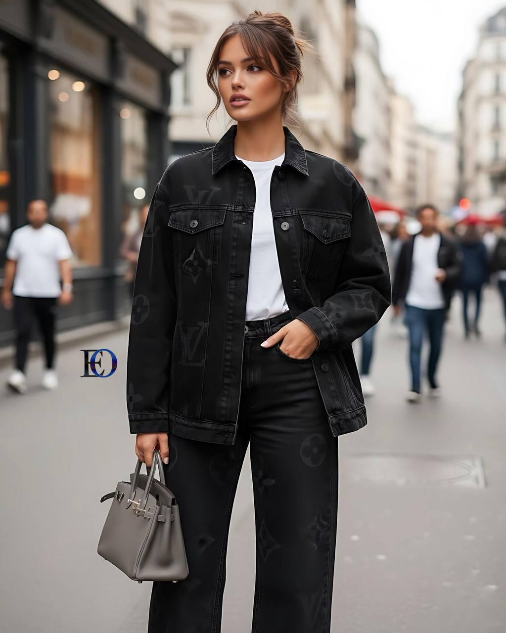 LV Fabric: Denim Suit