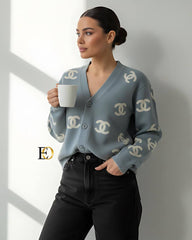 Fabric Tricot Fabric Embroidery on a Sieve