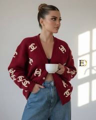 Fabric Tricot Fabric Embroidery on a Sieve