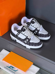 Women's sneakers with LV written on the side