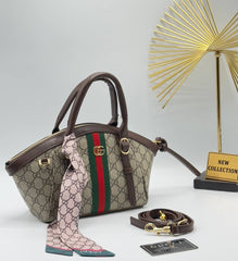 GG EMBLEM SMALL TOP HANDLE BAG