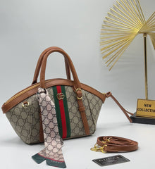 GG EMBLEM SMALL TOP HANDLE BAG