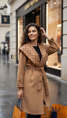 LV stamp winter women's coat