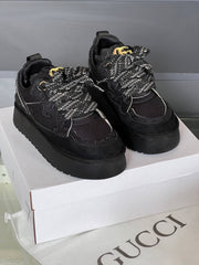 gg women's high-soled shoes