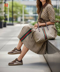 GG women sneakers bag set