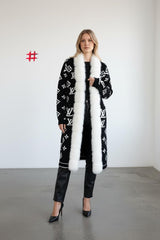 LV fur cashmere jacket