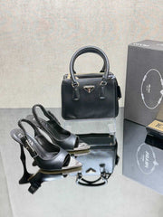 Prad new women's high heels shoes bag set