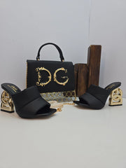 D G heels shoes set