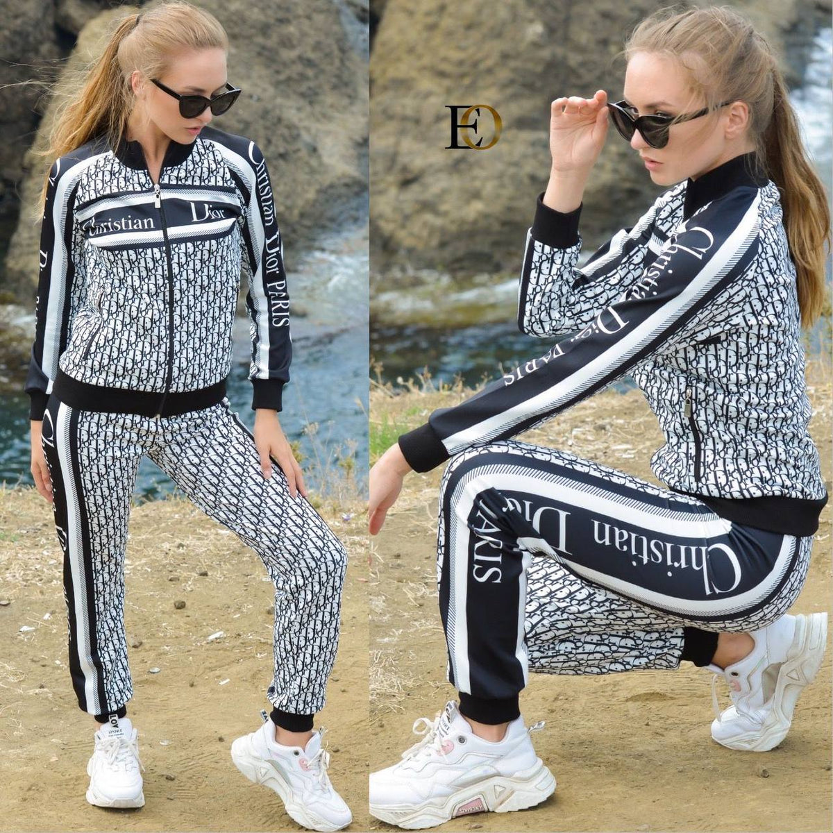 Christian D tracksuit set