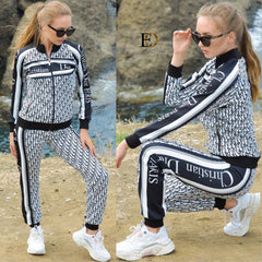 Christian D tracksuit set