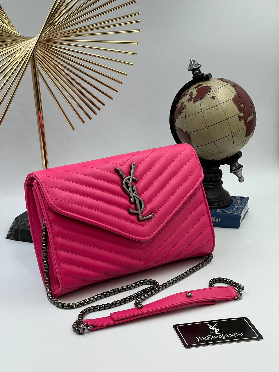 YSL LETTER CROSSBODY BAG