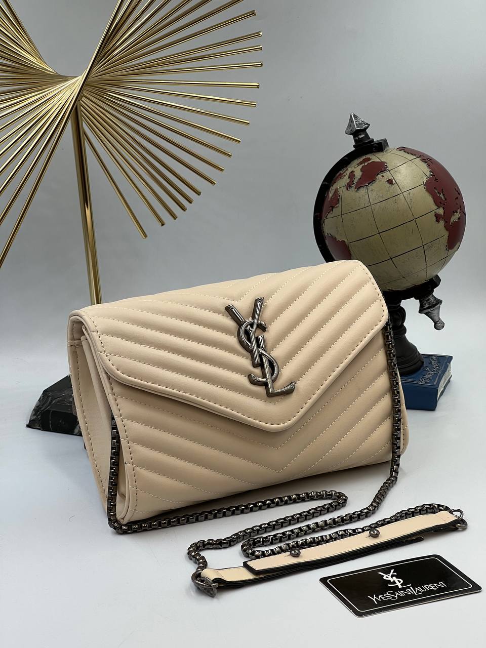 YSL LETTER CROSSBODY BAG