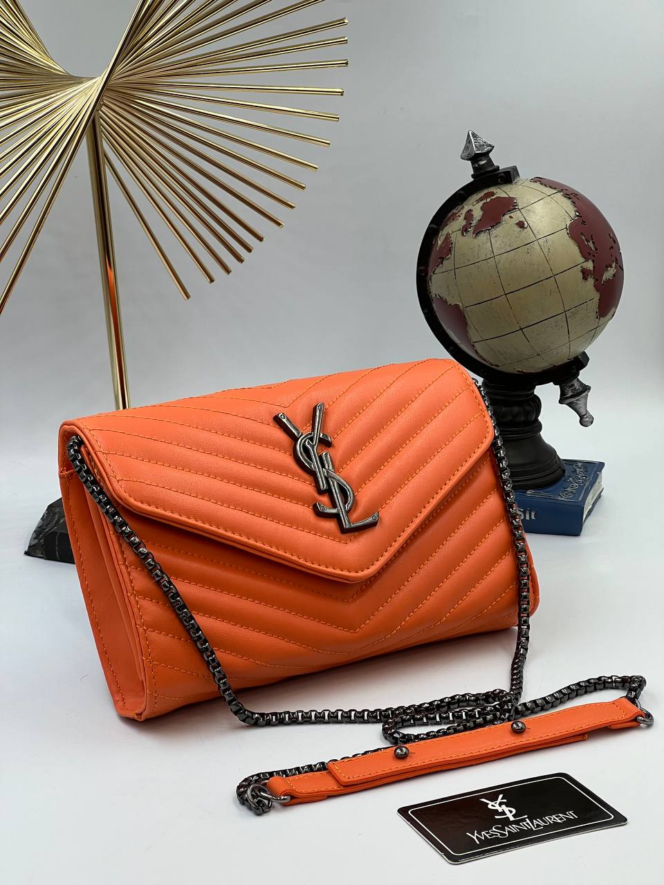 YSL LETTER CROSSBODY BAG