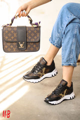 LV classic sneaker bag set