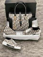 Christian D sneaker bag set