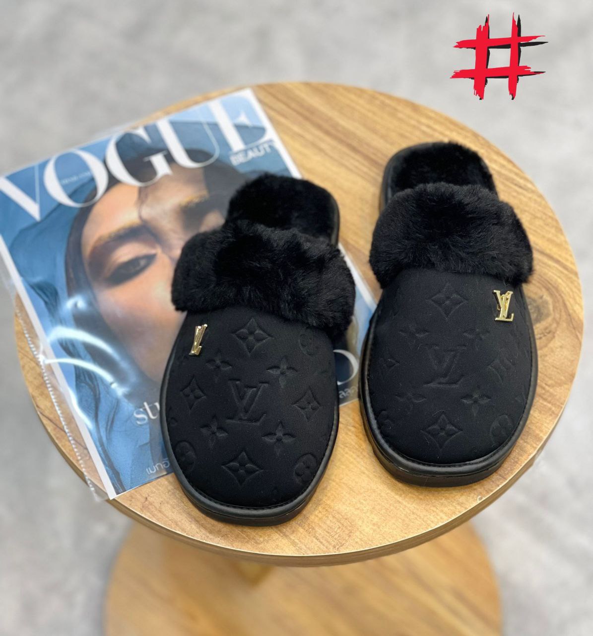 LV new season slippers