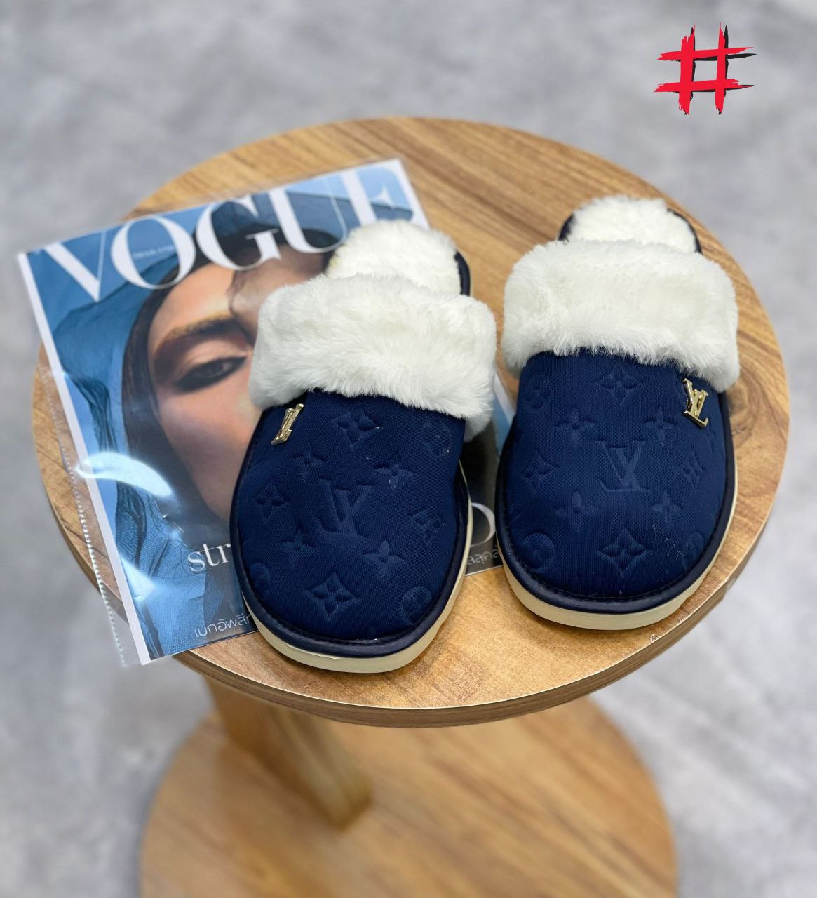 LV new season slippers