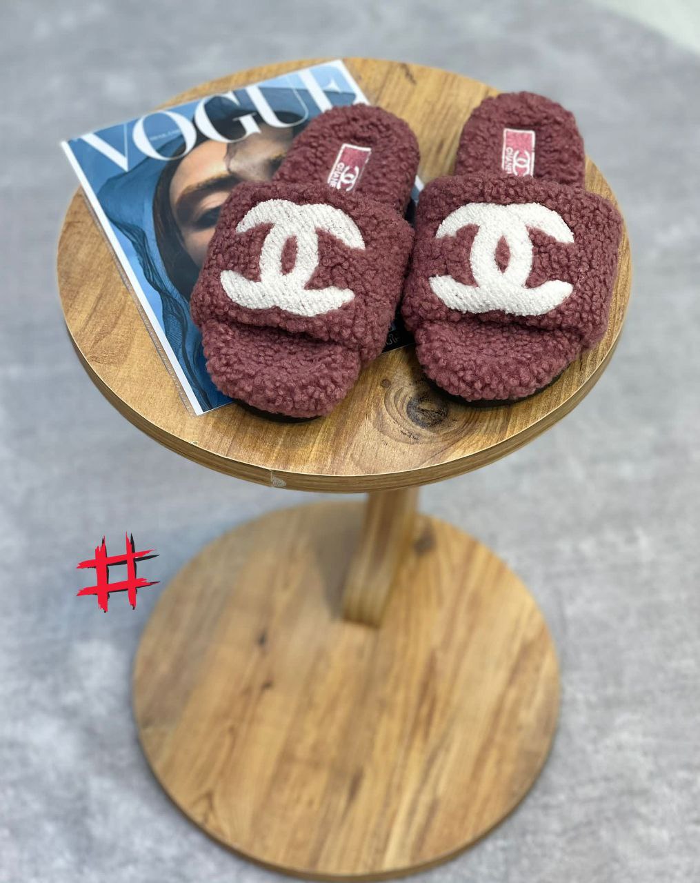 Channal new season slippers