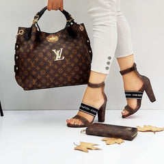 LV heeled shoes bag new season