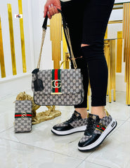 GG new season sports shoes bag combination