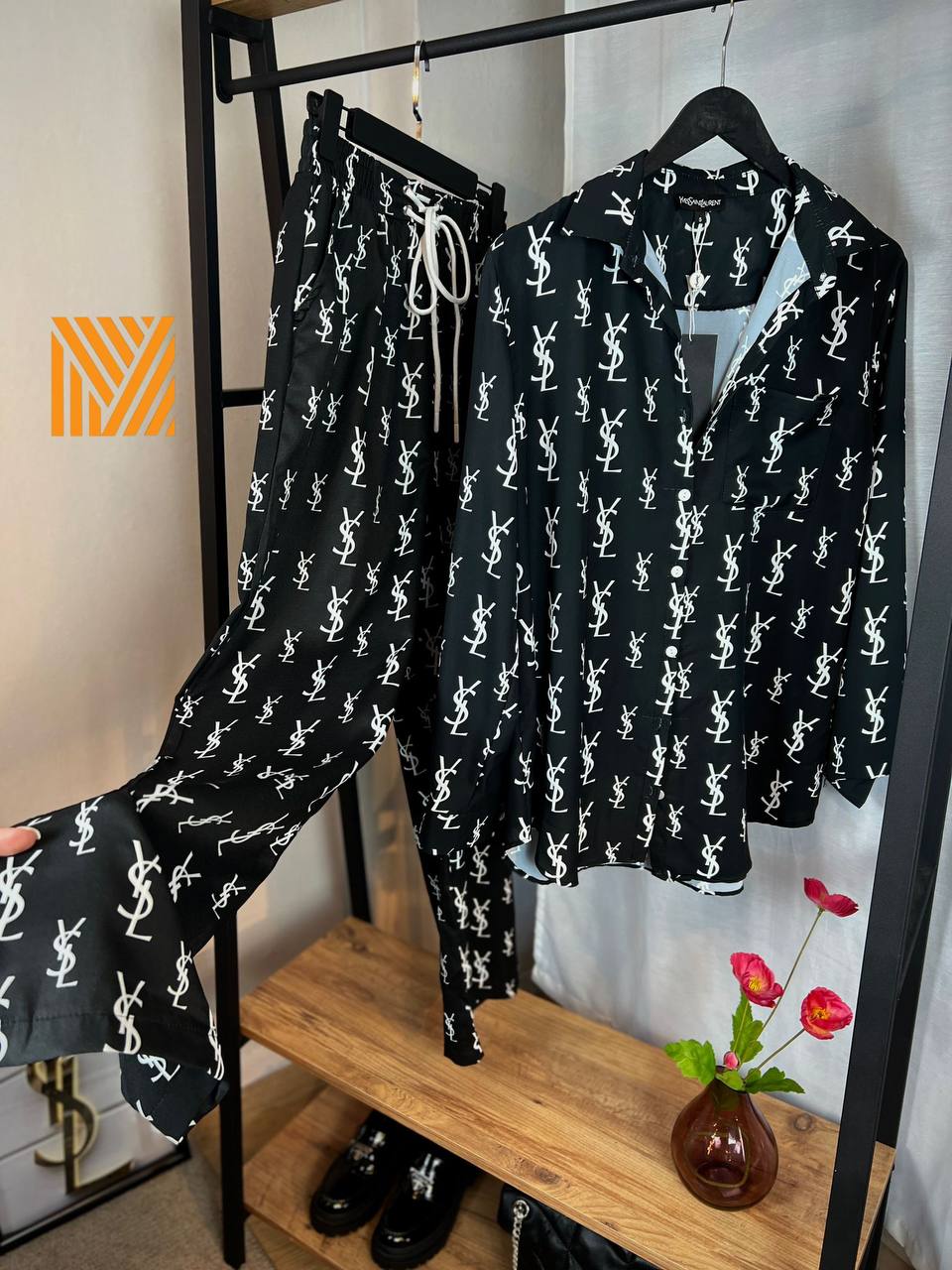 YSL Jennifer fabric suit