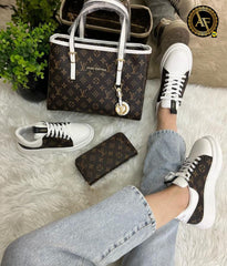 LV classic sneaker bag set