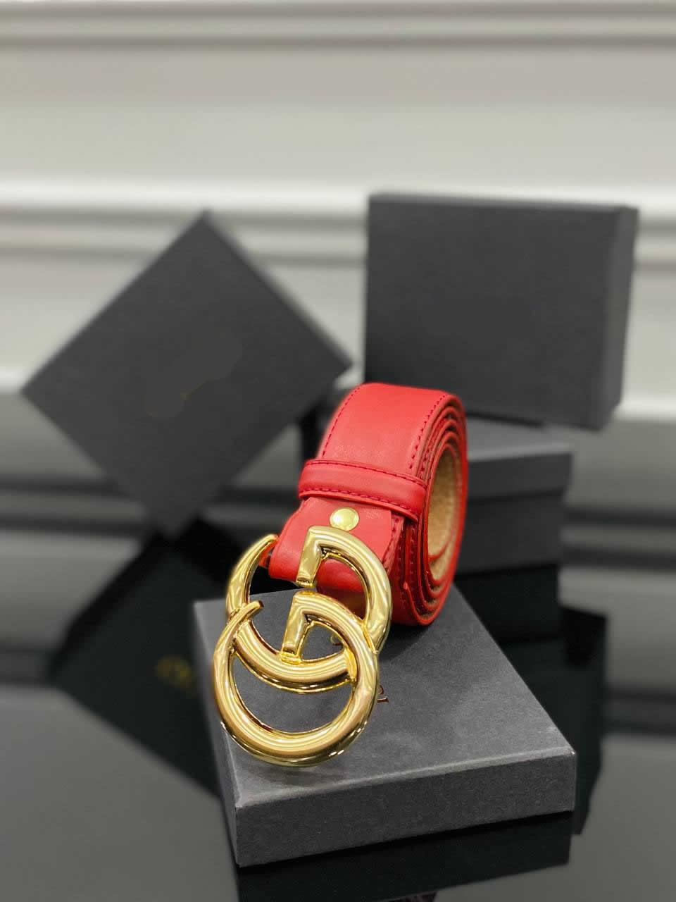 GG new season genuine leather colorful belts