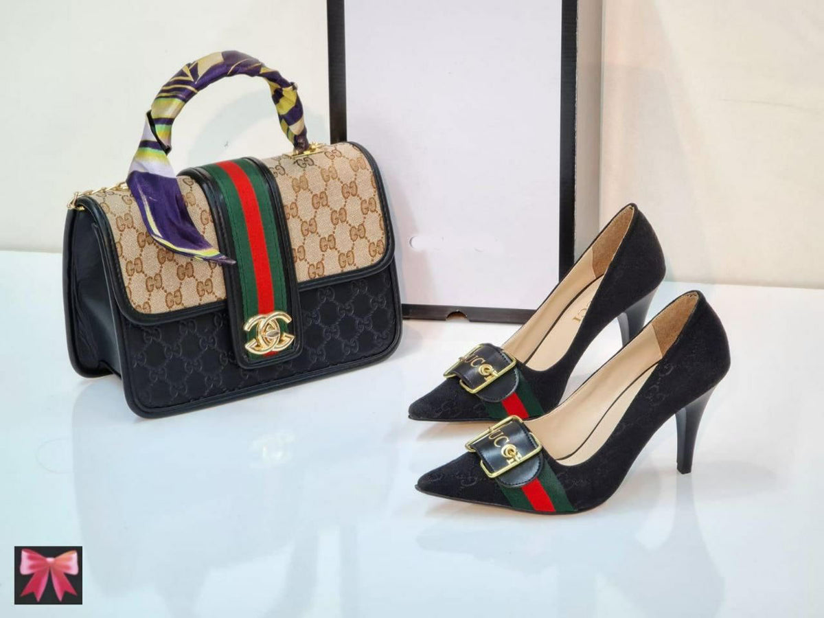 GG new season heeled shoes combination set