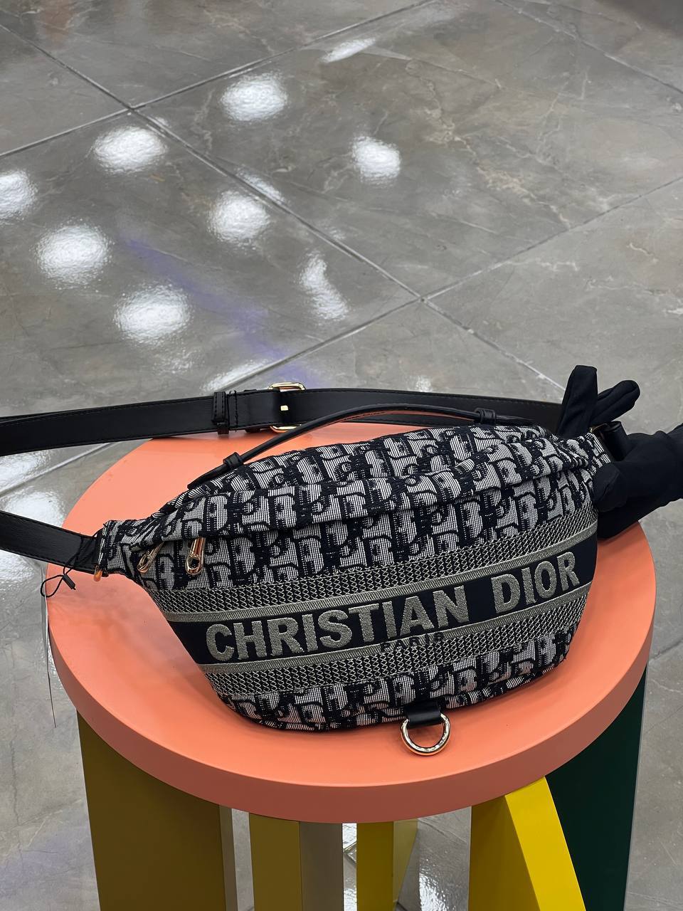 CHRISTIAN D COUTURE BELT BAG HANDBAG