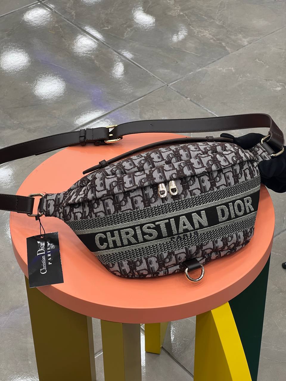 CHRISTIAN D COUTURE BELT BAG HANDBAG