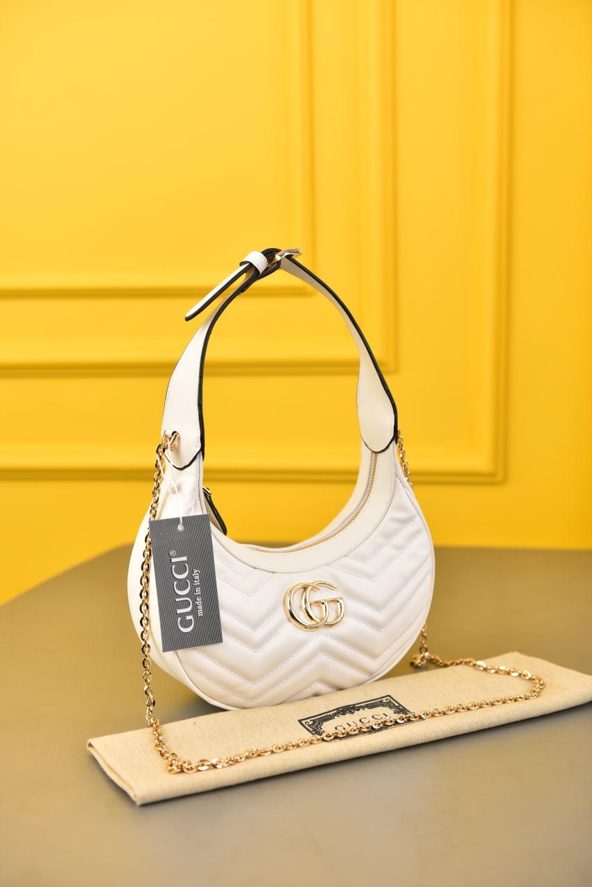 GG Marmont Half - Moon - Shaped Mini Bag