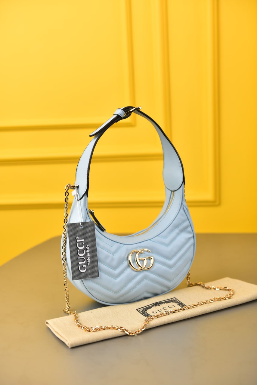 GG Marmont Half - Moon - Shaped Mini Bag