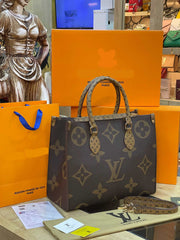 LV ONTHEGO HANDBAG