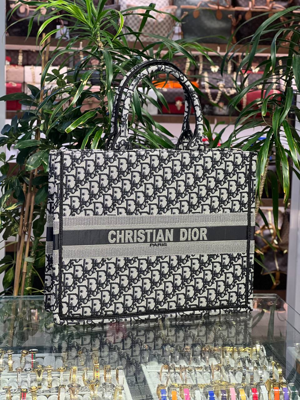 CHRİSTİAN D BOOK TOTE BAG