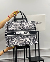 CHRISTIAN D SHOPPING TOTE BAG