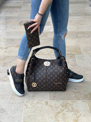 LV band sneaker bag set