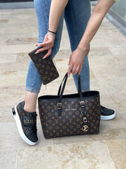 LV band sneaker bag set