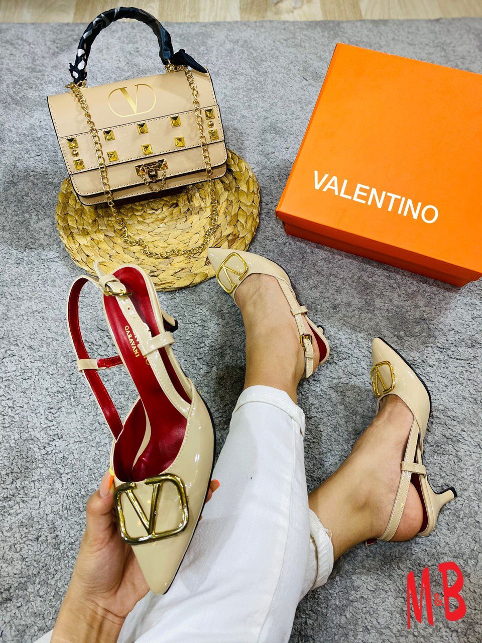 Valentina high heels set